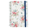 Ailis white notebook A5 fra GreenGate - Tinashjem